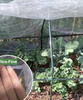 Raised Bed Garden Netting 10 Ft By 33 Ft Ultra Fine Mesh Mosquito Barrier for pests covers vegetable plants in garden