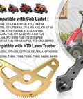 Beefed Up Steering Gear Segment And Pinion Gear With Steering Support Bearing Kit For Lawn Mowers Compatibility Overview