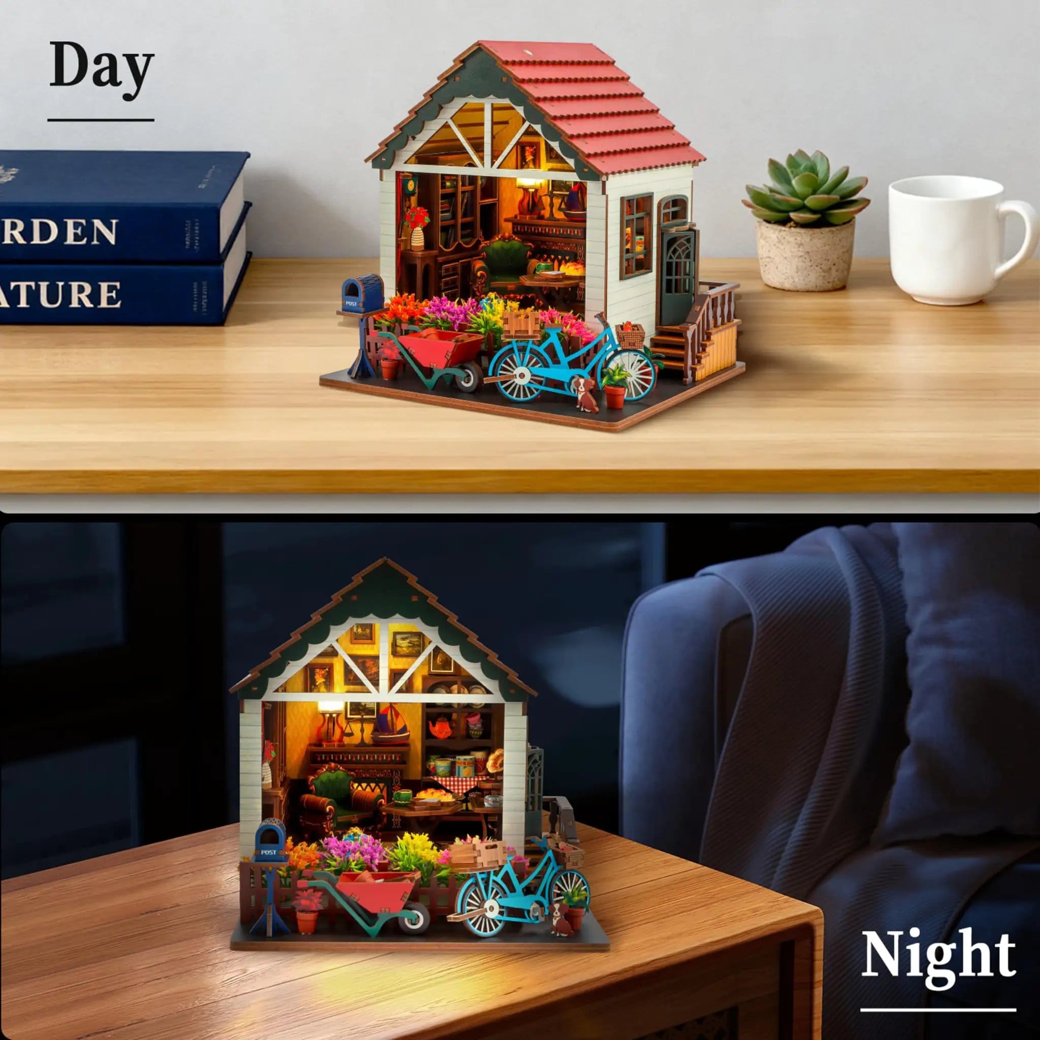 Totally Awesome Miniature Dollhouse Kit | Cozy Craft ✓