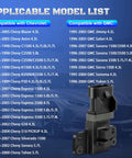 Drop In Camshaft Position Sensor For 1999 To 2007 Chevy Silverado 1500 Tahoe Blazer C1500 C2500 C3500 K1500 K2500 K3500 P30 Express GMC Sierra 1500 Yukon Jimmy Safari Savana 10490645 10485432 Plug And Play, black plastic