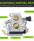 Go To Carburetor Tune Up Kit For Husqvarna Chainsaws 435 440 435E 440E 135 135E 140 140E With Zama C1T-EL41A C1T-EL41 Carburetor close-up