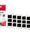 Pure Air Ultra II Six Pack Fridge Air Filter 3.8 x 1.8 Inches Odor Eliminator with Carbon Tech packaging and filters