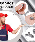 Person holding 70-Piece Sealed Ball Bearing Assortment Kit 608ZZ 693ZZ 623ZZ 624ZZ 685ZZ 687ZZ 627ZZ for skateboards and 3D printers