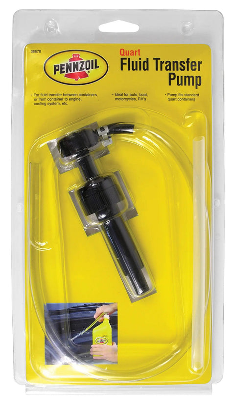 Gas Siphon Pump And Fluid Transfer Kit Quart Size For Auto RV Marine And Motorcycle Universal Pump in packaging