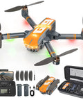 4K GPS Drone With Brushless Motors And Follow Me Mode, Beginner Friendly, Long Flight Time And Range, Foldable RC Quadcopter