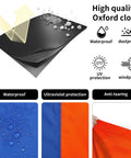 High quality Oxford cloth with waterproof, UV, windproof features for 52 Inch Playground Canopy Replacement For Swing Sets