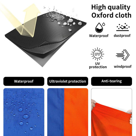 High quality Oxford cloth with waterproof, UV, windproof features for 52 Inch Playground Canopy Replacement For Swing Sets