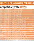 Compatibility chart for Coolant Temperature Control Valve And Heater Actuator Straight Bolt On Swap For Bmw X5 E53 E70 F15 X6 E71 F16 2004 To 2014 3.0L 4.4L 4.8L Motors.