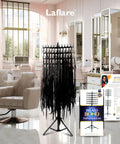 Standing Braid Hair Organizer With 144 Pegs For Hair Extensions Divider And Display Stand Height Adjustable Rack Easy Assembly