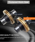Thickened copper worm gears comparison for NMRV030 Worm Gearbox RV030 Square Type Reducer For Nema23 Stepper Or Servo Motor