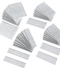 Pro Grade 18 Gauge Brad Nails Assortment 4000 Count Galvanized Nails For Pneumatic And Electric Nailer Gun Includes 2 Inch, 1-1/4 Inch, 1 Inch And 5/8 Inch Sizes For Finishing, Light Framing And General Woodworking.