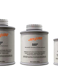 Non Metallic 550 Anti Seize Thread Lubricant For Extreme Temperature Performance And Water Resistant Military Grade Built For Heavy Duty Maintenance And Quick Assembly Half Pound Per Pack Of Twelve, three containers displayed