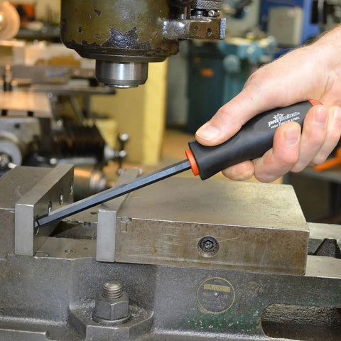 Using 7 Piece Balldriver Screwdriver Set With ProGuard Finish And ComfortGrip Handles, Angled Entry Up To 25 Degrees, Sizes 1.27 To 5 mm, Lifetime Warranty on machinery
