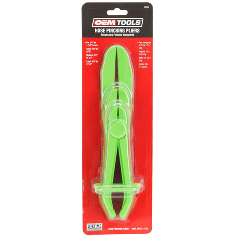 Three Piece Hose Pinching Pliers Set For Non Marring Plastic Hose Clamps And Radiator Hoses Fuel Line Pinch Pliers Lightweight Package