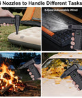 Cordless Compressed Air Duster With Up To 130000 RPM Dust Busting Portable Mini Blower for varied cleaning tasks.