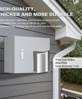 Tough As Nails Metal Electrical Enclosure Box For Indoor And Outdoor Use With Dustproof And Moisture Proof Protection Heavy Duty Safety Lock Junction Box Universal Electric Equipment Enclosure Cabinet For Harsh Environments, wall-mounted steel box