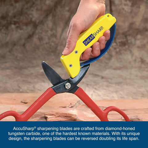 3 Pack Multi Tool Sharpener For Knives, Scissors And Garden Tools Carbide Blade Sharpeners That Restore Edges And Hone Blades Fast, Easy To Use, Keeps Kitchen, Workshop And Yard Tools Ready