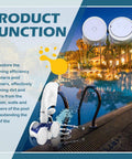 Polaris Zodiac Pool Cleaner 280 Rebuild Kit With Wheel Set Drive Shaft Turbine Bearings Sweep Hose All Purpose Bag Pool