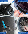 Dryer Vent Cleaning Kit With Universal Vacuum Hose Attachment For Deep Lint Removal, 4 In 1 Lint Brush, 31 Inch Reach in use