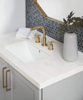 Undermount Bathroom Sink With Overflow In White, Premium Vitreous China, High Chemical And Thermal Shock Resistant, 18.25 By 11.94 By 6.88 Inches
