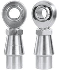 Five Eighths Inch Heim Joint Rod End Kit With Left And Right Hand Threads, Jam Nut, Tube Adapters For 0.790 Inch ID Tube, Heat Treated Chromoly, Hard Chrome Plated Finish, Heavy Duty Performance, Max Load 17,955 Lbs.