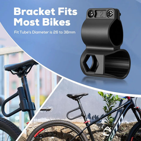 Beefed Up Bike Lock With 5 Foot Security Cable And 17mm U Lock Shackle For Electric Scooters Bicycles Ebikes And Motorcycles Mounting Bracket And Keys Lightweight Scratch Resistant Silicone Sleeve Keeps Your Frame Safe