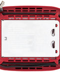 Red 2 Slice Toaster With Extra Wide Slots And Bagel Function For That Grab And Go Crunch On Bagels And Thick Bread Frozen Item