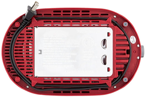 Red 2 Slice Toaster With Extra Wide Slots And Bagel Function For That Grab And Go Crunch On Bagels And Thick Bread Frozen Item