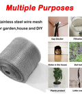 Heavy Duty Rustproof Wire Mesh Roll For Mice Control With Copper And Stainless Steel Mesh Combo No Fuss 5 Inch By 32 Foot showing applications.