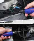 61 Piece Magnetic Screwdriver Bits And Nut Driver Set With Organizer Bag used for car repair