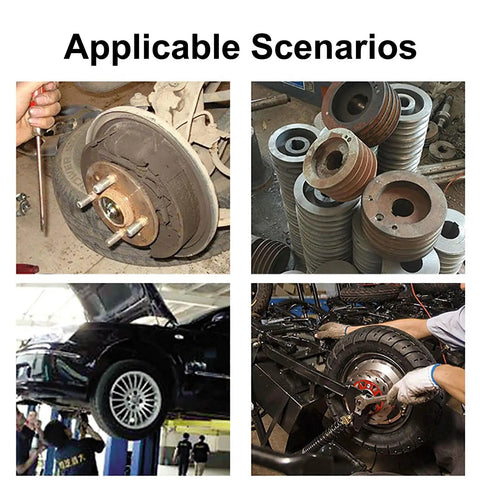 Heavy Duty Hydraulic Gear Puller With Beefy Forged Cylinder in various automotive maintenance scenarios