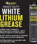 All Weather Built Tough Heavy Duty White Lithium Grease For Marine Auto And Industrial Use 14 Oz Cartridge High Performance