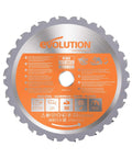 Rage Four Workhorse Seven And A Quarter Inch TCT Multipurpose Chop Saw blade for steel aluminum wood plastic