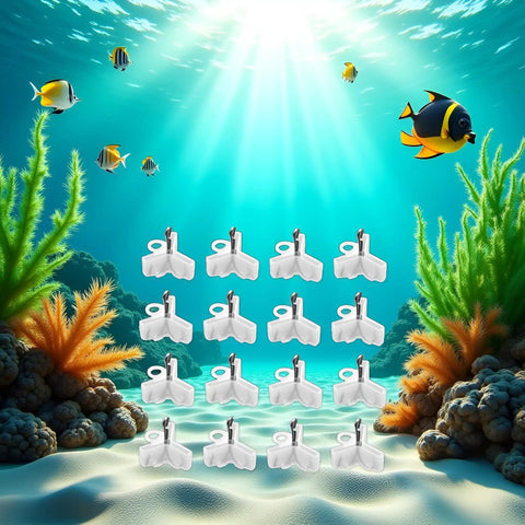 Transparent Fishing Hook Bonnets for Treble Hooks Safety Caps Protectors Pack of 100 Clear Hook Guards underwater shot
