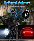 Powerful 1500W Electric Bike For Adults With 48V 20Ah Battery Reaches 34 MPH Up To 47 Miles LCD display IPX6 waterproof