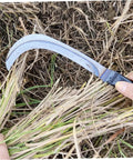 Two Piece Multi Function Mowing Tool Rustproof Scythe For Weeding Harvesting Gardening With Comfortable Grip cutting grass