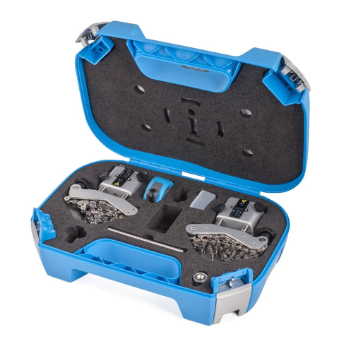 TKSA 51 Wireless Laser Shaft Alignment System Pro Grade Precision With Flexible Three Position Measurement in blue case