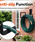 Rock Solid Heavy Duty Garage Wall Mount Hooks 8 Pack With Complete Screw And Expansion Anchor Kit for hose storage with anti-slip design.