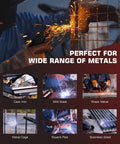 Welder using Dual Arc And Lift TIG Welder With Synergic Control, 200A MMA Inverter Welder for welding various metals outdoors
