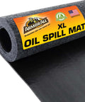 Oil Spill Mat For Garage Floor Protection No Mess Absorbent And Reusable Washable Floor Mat 30x59 Inches With Waterproof Backing Traps Liquids