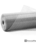 Roll of 23 Gauge Galvanized Hardware Cloth With Quarter Inch Mesh 2 Feet By 25 Feet Rustproof Durable Fencing Wire