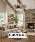 Killer Windmill Wagon Wheel Ceiling Fan, 72 Inch Badass 15 Blade Decorative Fixture For Massive Rooms in a rustic living room.