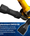 Hose Adapter For Dust Collection System Plug And Play Compatible With DWV9000 Universal Connector Replacement Part