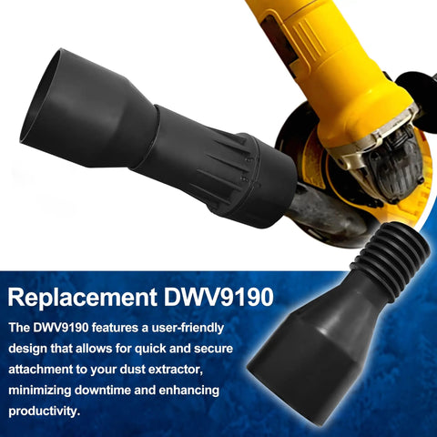 Hose Adapter For Dust Collection System Plug And Play Compatible With DWV9000 Universal Connector Replacement Part