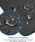 Waterproof close-up of Coastal Sunset Themed Mouse Pad For Laptop And Desktop Cute Customizable Small Desk Pad With Non Slip Rubber Base Ultra Smooth Surface Portable Office Accessory For Work From Home And Travel Dope Gift Idea