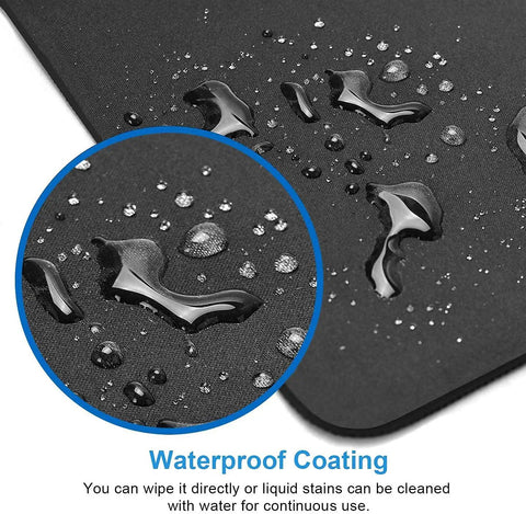 Waterproof close-up of Coastal Sunset Themed Mouse Pad For Laptop And Desktop Cute Customizable Small Desk Pad With Non Slip Rubber Base Ultra Smooth Surface Portable Office Accessory For Work From Home And Travel Dope Gift Idea