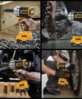 Beast Heavy Duty Impact Wrench With 1328 Ft Lbs Breakaway Torque For Trucks and Heavy Equipment used on various tasks