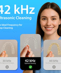 Top Notch Ultrasonic Cleaner, 20 Oz Stainless Steel Tank, Digital Timer And Five Deep Cleaning Modes for optimal 42 kHz ultrasonic cleaning.