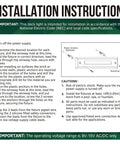 Installation instructions for Six Pack Low Voltage LED Linear Step Lights for Outdoor Stairs.