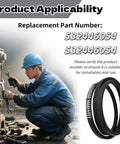 3/8 Inch By 44 Inch Drive Belt Replacement For Lawn Tractors And Mowers Fits Husqvarna Replaces 532446054 599385301 with mechanic.